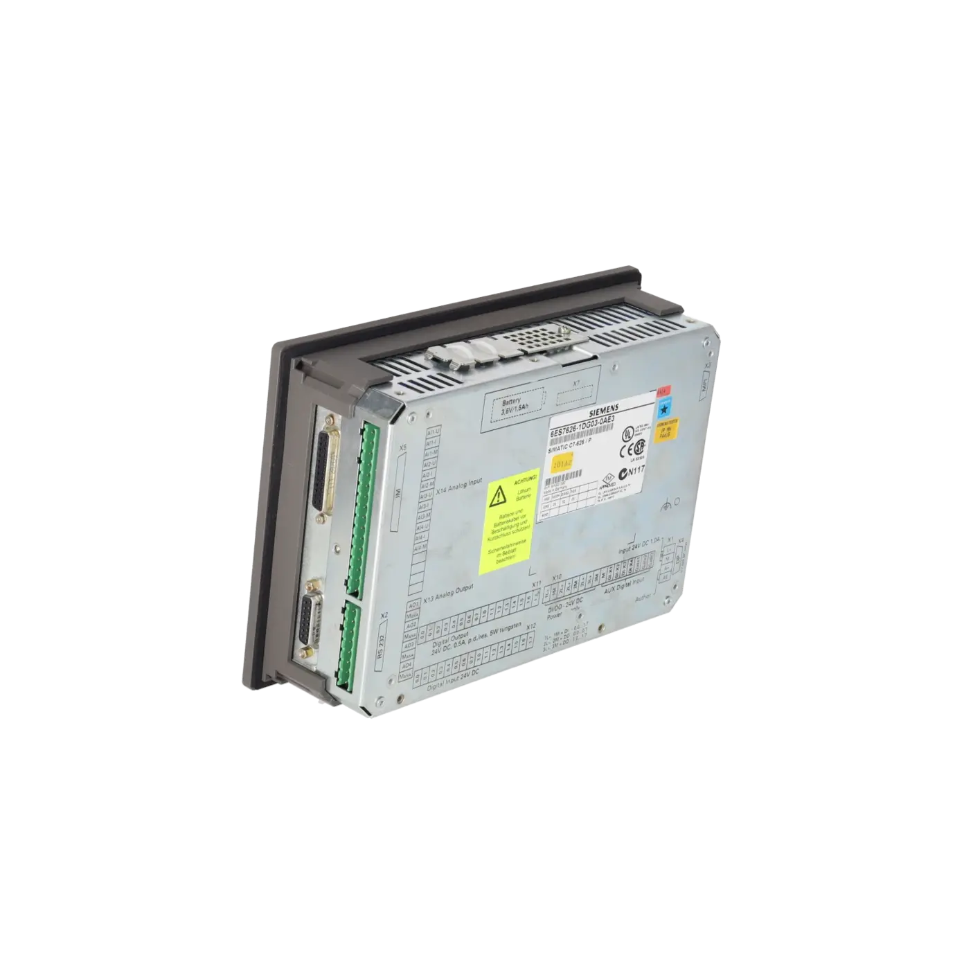 SIEMENS 6ES7626-1DG03-0AE3, HMI, Kompaktgeräte, K0002717, Bild 4