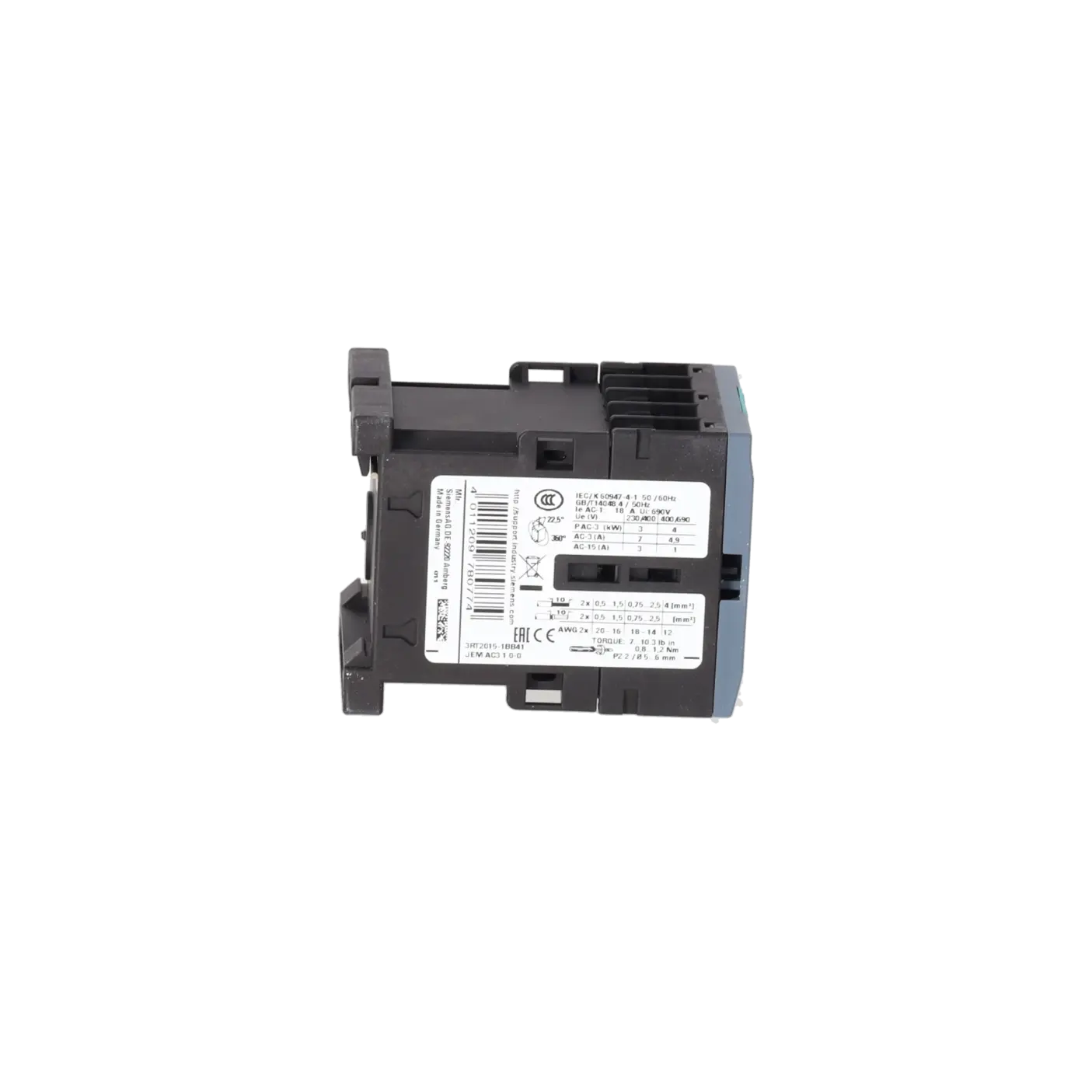 SIEMENS 3RT2015-1BB41, Drive Technology, Swichting Devices, K0242236, Image 7