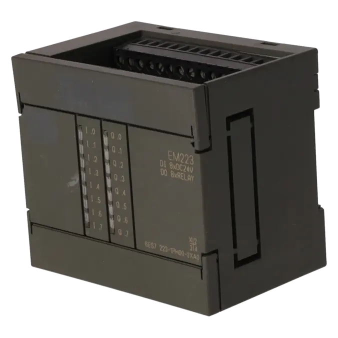 SIEMENS 6ES7223-1PH00-0XA0, PLC Controls, Digital Input / Output Modules, K0002280, Image 2