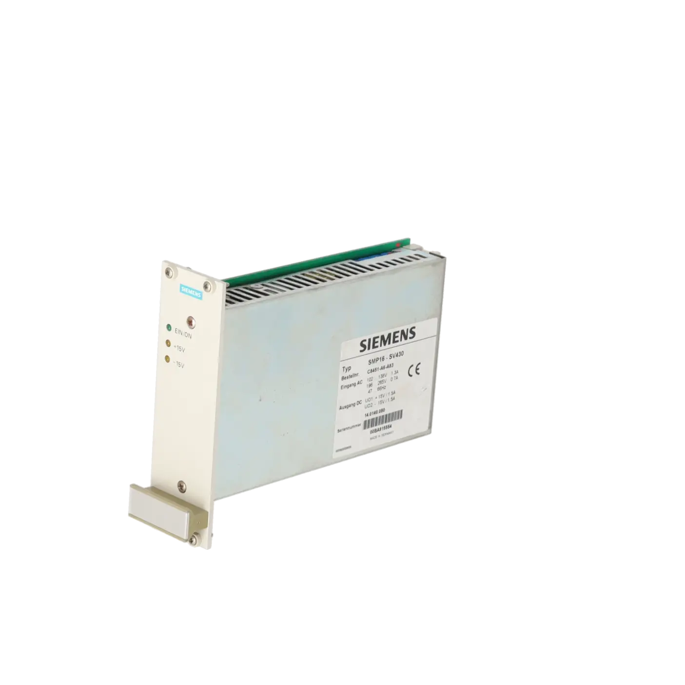 SIEMENS 6AR1306-0DC00-0AA0, HMI, Stromversorgungen / Netzteile, K0051678, Bild 2