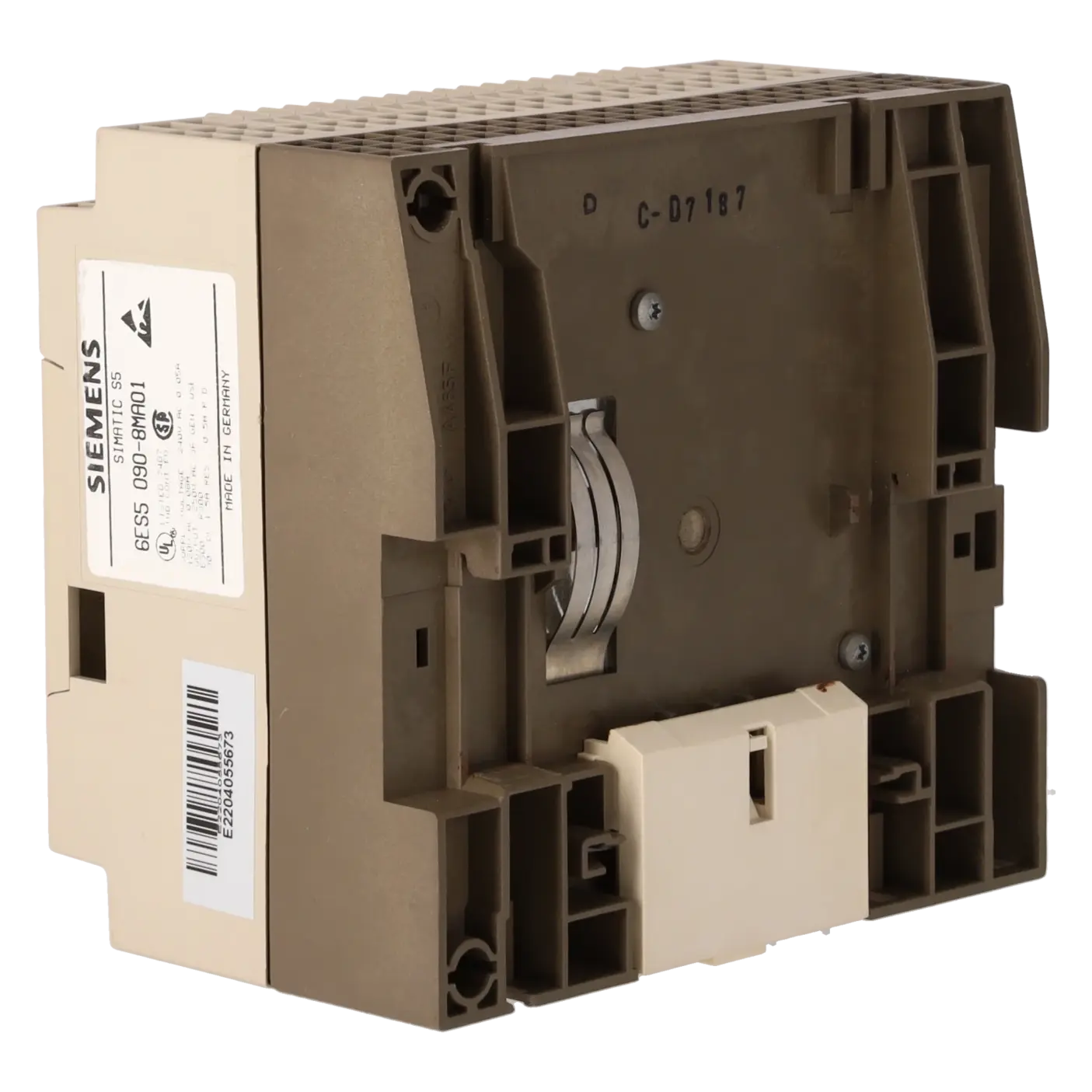 SIEMENS 6ES5090-8MA01, PLC Controls, Central Processing Units, K0117382, Image 4