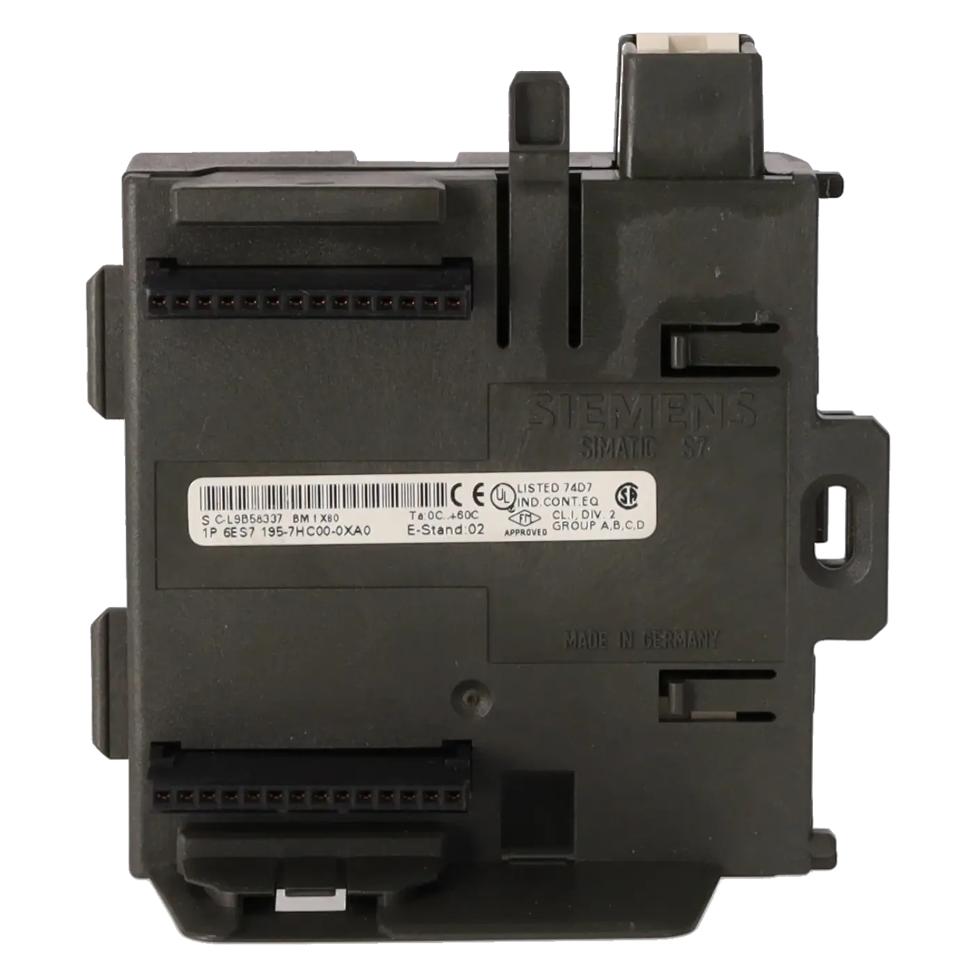 SIEMENS 6ES7195-7HC00-0XA0, Baugruppen, Verbindungssysteme / Leitungen, K0118417, Bild 1