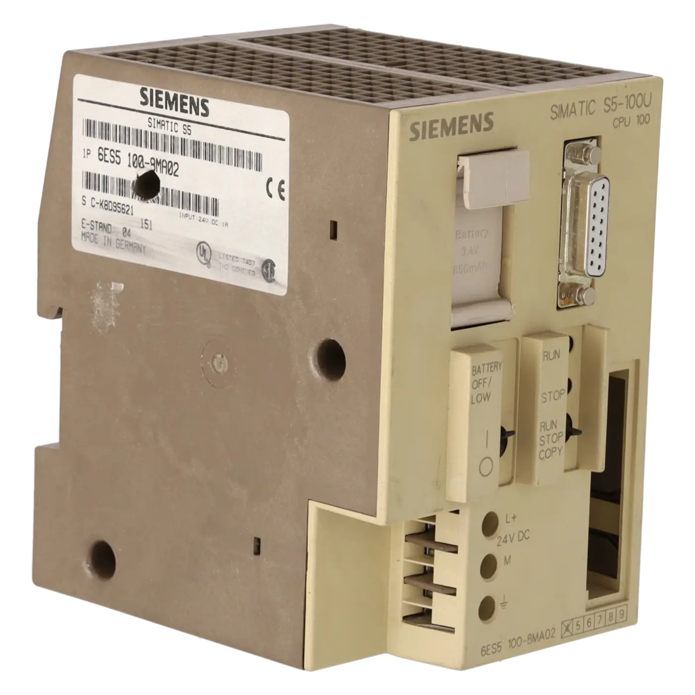 SIEMENS 6ES5100-8MA02, Baugruppen, SIMATIC-S5-Aktion, K0117390, Bild 8