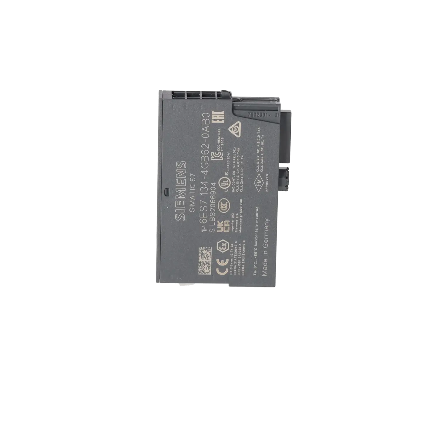 SIEMENS 6ES7134-4GB62-0AB0, PLC Controls, Analog Input / Output Modules, K0219446, Image 3
