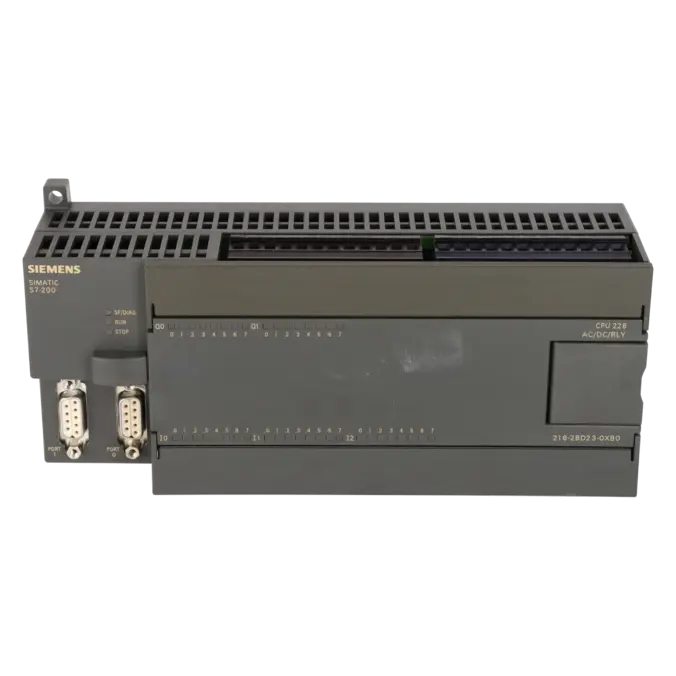 SIEMENS 6ES7216-2BD23-0XB0, PLC Controls, Central Processing Units, K0136652, Image 1