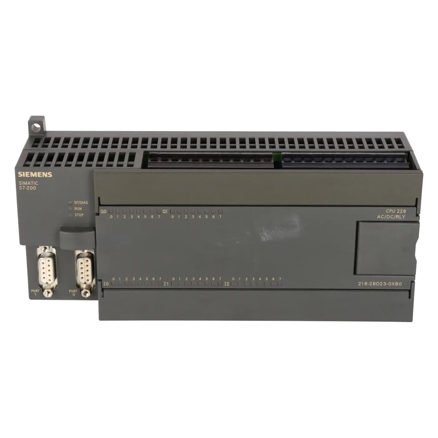 SIEMENS 6ES7216-2BD23-0XB0, PLC Controls, Central Processing Units, K0136652, Image 1