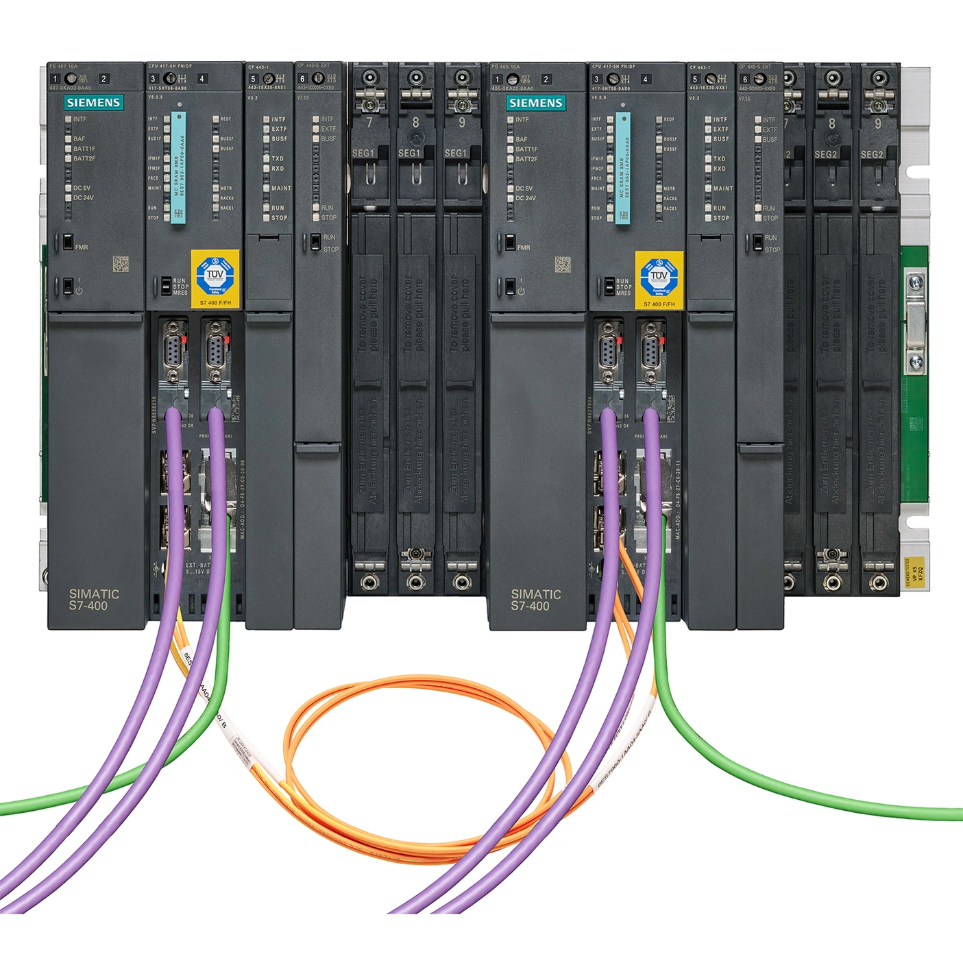 SIEMENS 6ES7417-5HT06-0AB0, PLC Controls, Central Processing Units, K0316604 Image 4