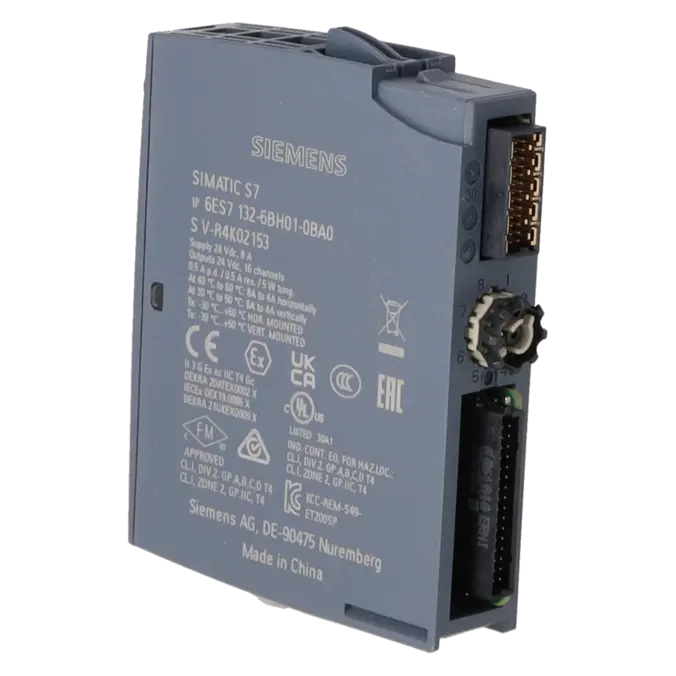 SIEMENS 6ES7132-6BH01-0BA0, PLC Controls, Digital Input / Output Modules, K1149987, Image 4