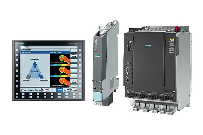 Siemens Automatisierungstechnik Baugruppen und Touch Panels