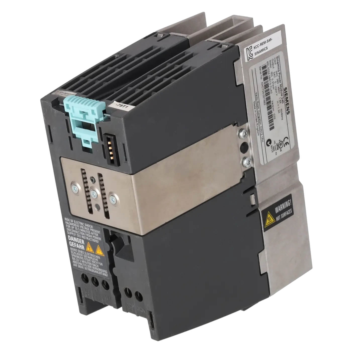 SIEMENS 6SL3224-0BE13-7UA0, Antriebstechnik, Umrichter, K0175089, Bild 2