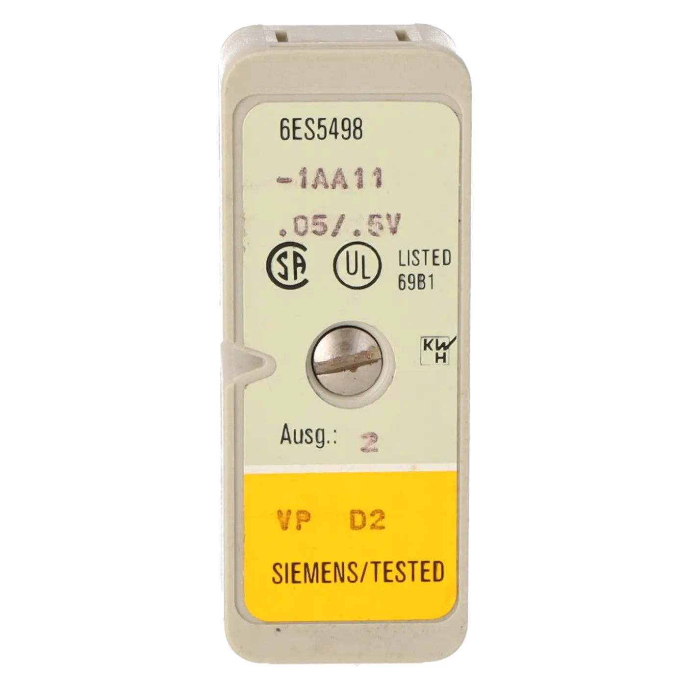 SIEMENS 6ES5498-1AA11, Baugruppen, Zubehör Baugruppen, K0117619, Bild 1