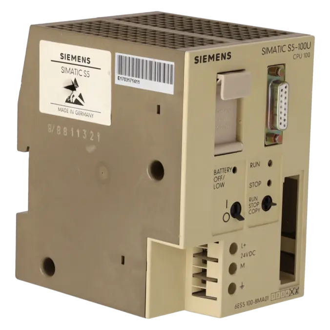 SIEMENS 6ES5100-8MA01, Baugruppen, CPU / Zentralbaugruppen, K0137587, Bild 8