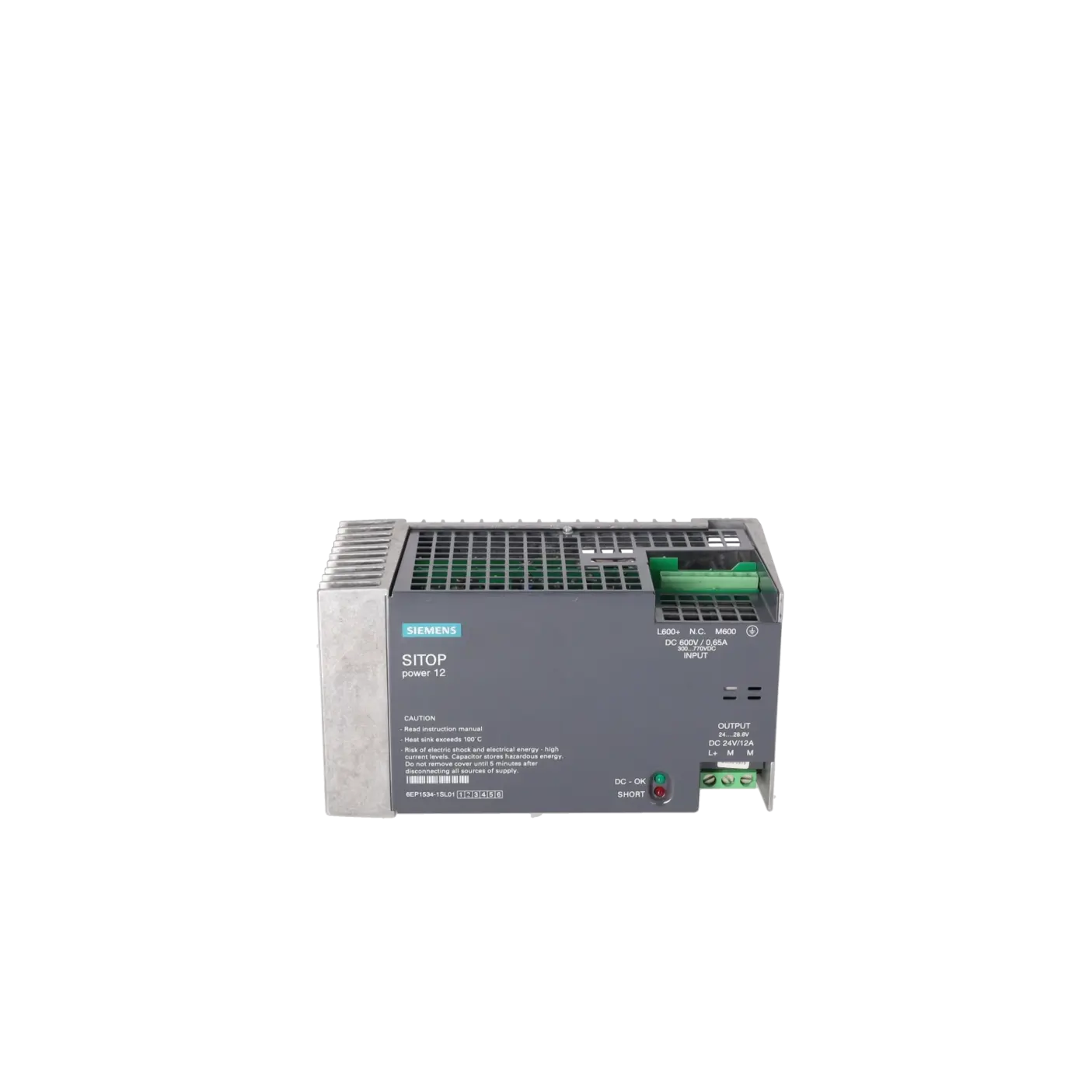 SIEMENS 6EP1534-1SL01, HMI, Power Supplies, K0117319, Image 1