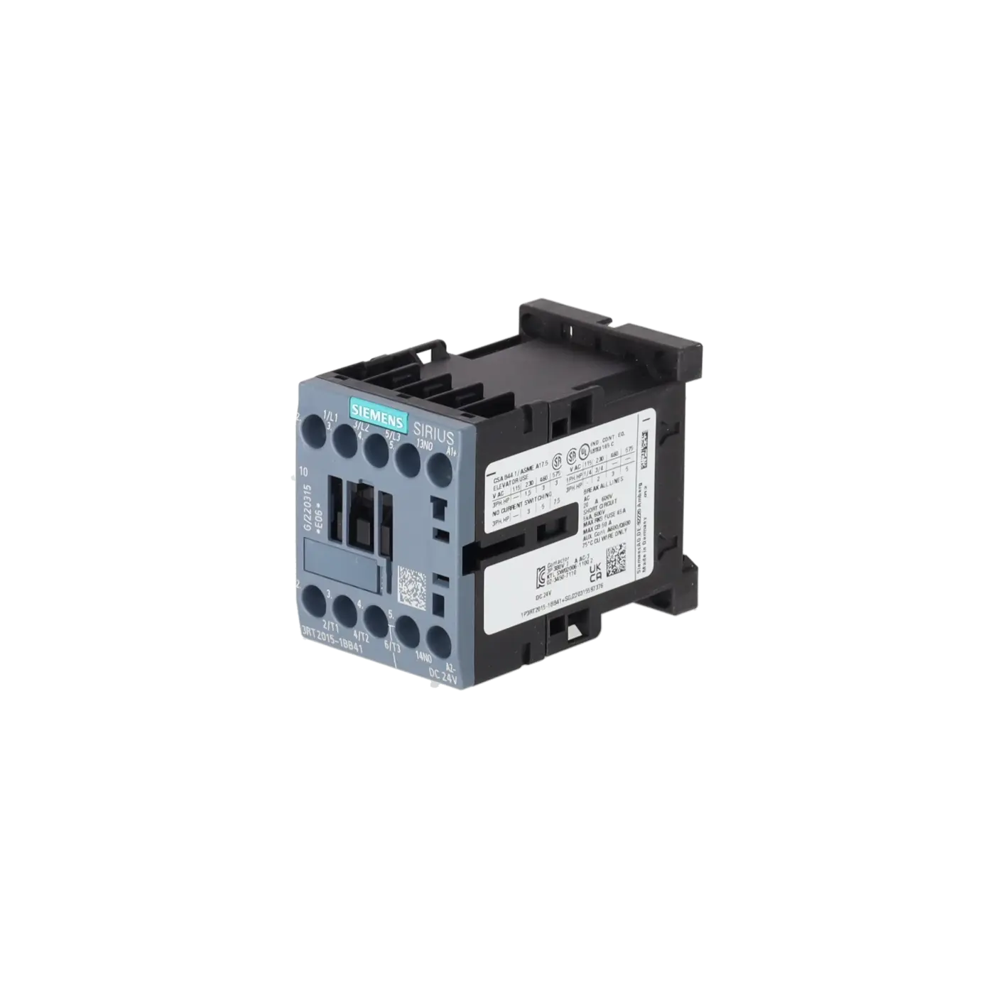 SIEMENS 3RT2015-1BB41, Drive Technology, Swichting Devices, K0242236, Image 2