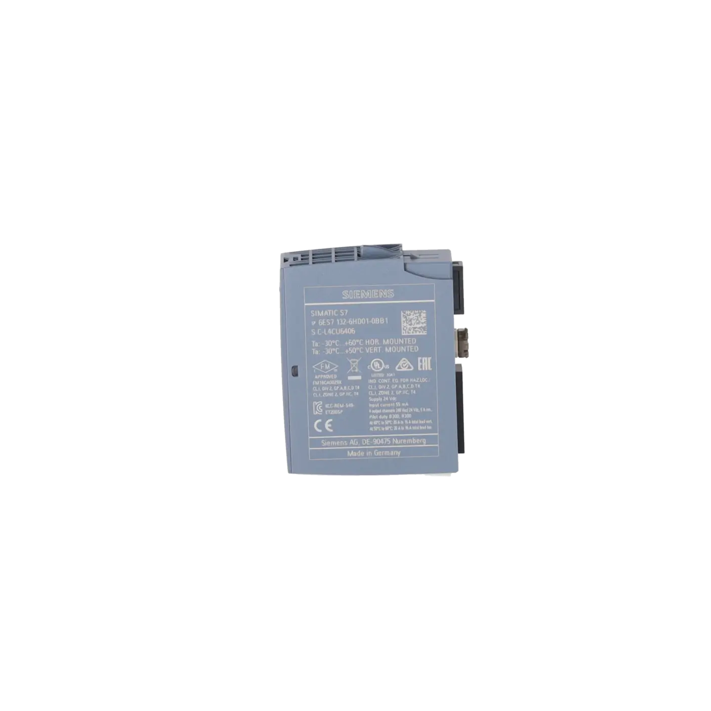 SIEMENS 6ES7132-6HD01-0BB1, PLC Controls, Digital Input / Output Modules, K1150481, Image 3