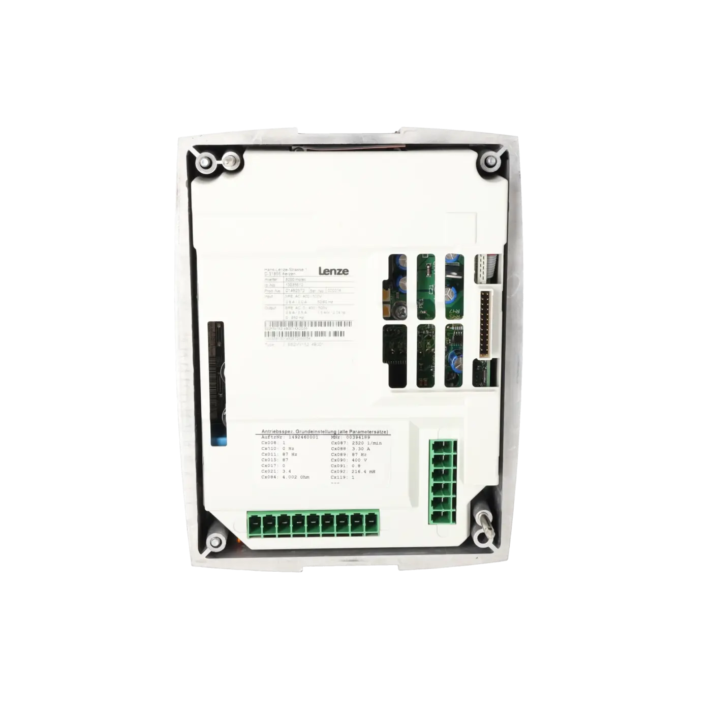 Lenze E82MV152_4B001, Drive Technology, Frequency Converter, K0343729, Image 1