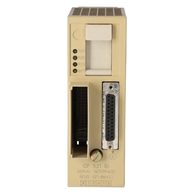 SIEMENS 6ES5521-8MA21, PLC Controls, Communication Modules, K0136431, Image 1