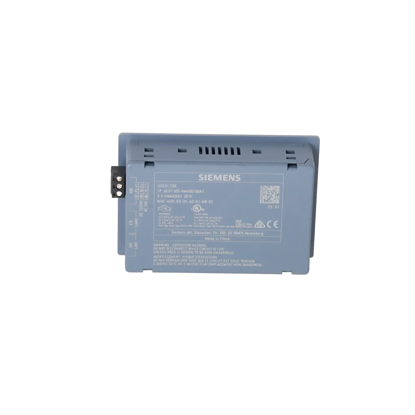 SIEMENS 6ED1055-4MH00-0BA1, HMI, Operator Panels mit Key, K1006776, Bild 5