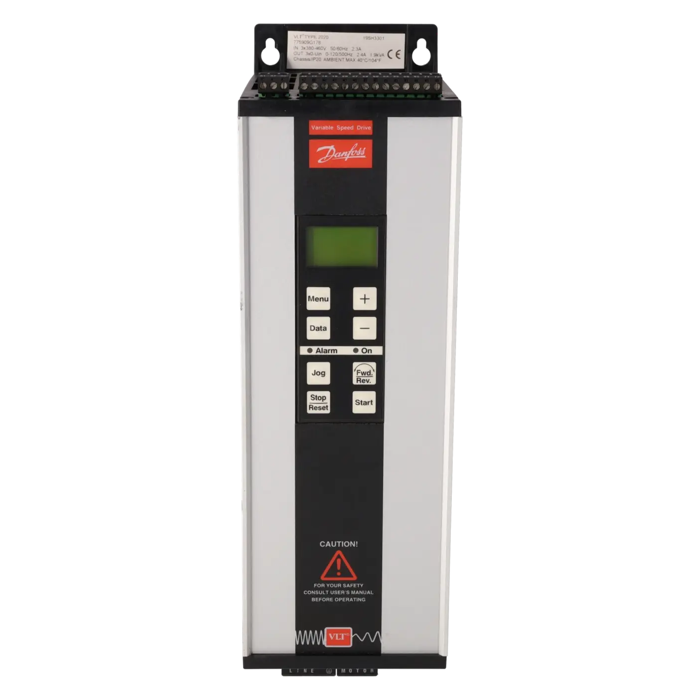 DANFOSS 195H3301, Drive Technology, Frequency Converter, K1088898, Image 1