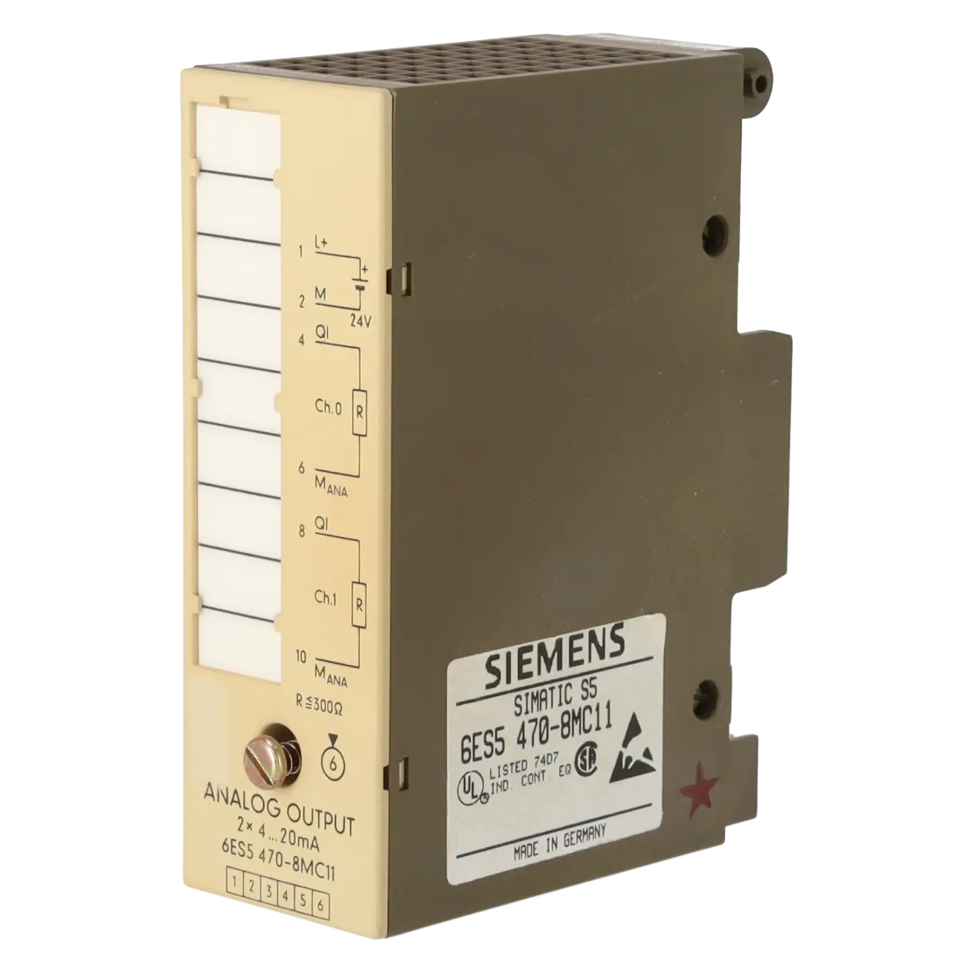 SIEMENS 6ES5470-8MC11, PLC Controls, SIMATIC-S5 Sales Offer, K0137079, Image 2