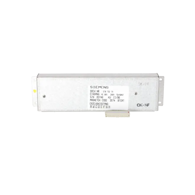 SIEMENS 578732TA, Antriebstechnik, Einzelkomponenten, K1002001