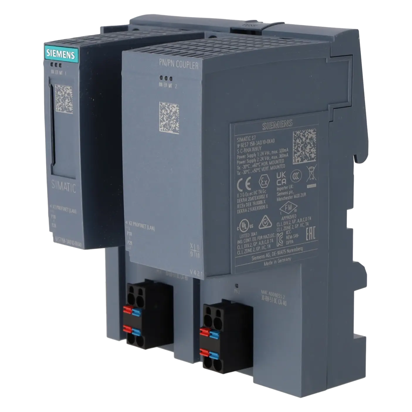 SIEMENS 6ES7158-3AD10-0XA0, PLC Controls, Function Modules, K1138858, Image 2