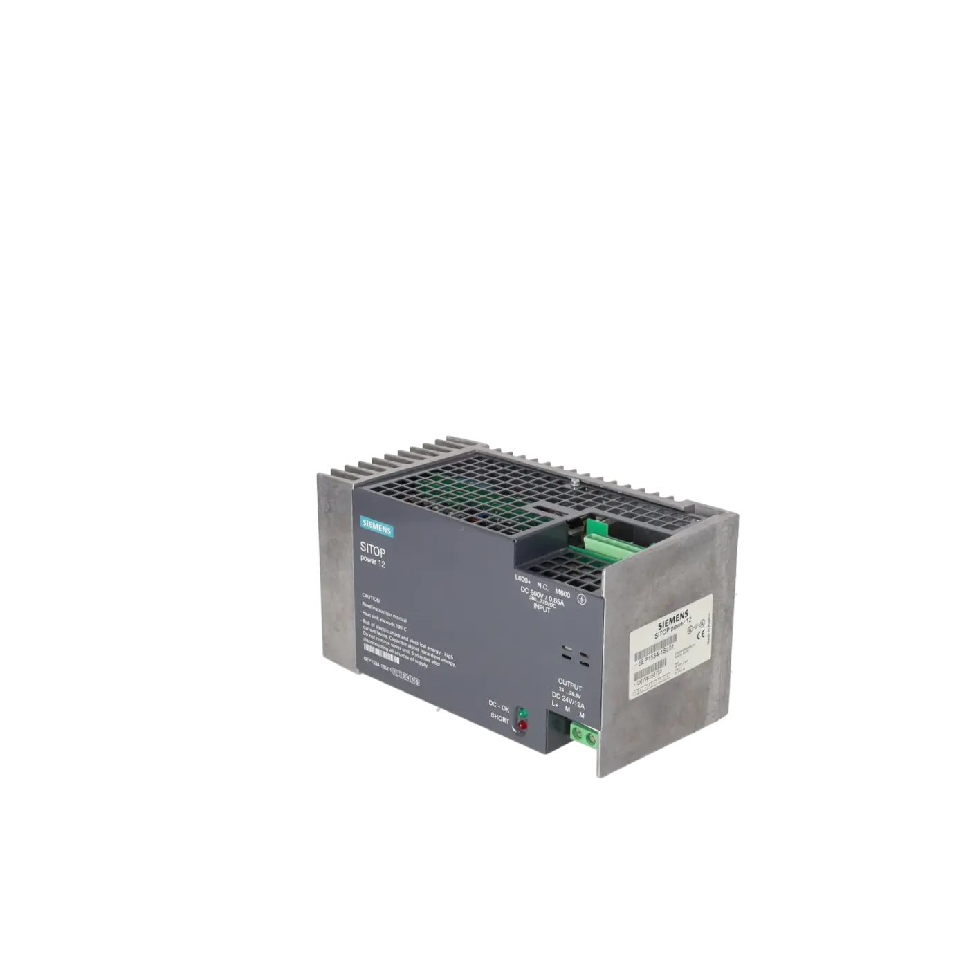 SIEMENS 6EP1534-1SL01, HMI, Power Supplies, K0117319, Image 2