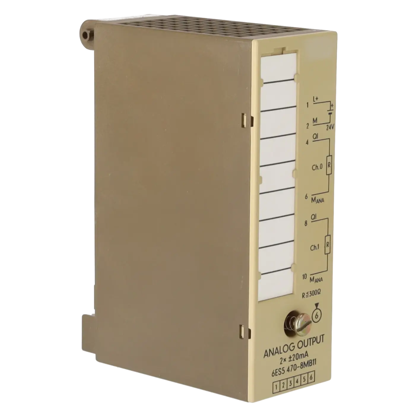 SIEMENS 6ES5470-8MB11, PLC Controls, Analog Input / Output Modules, K0137078, Image 8