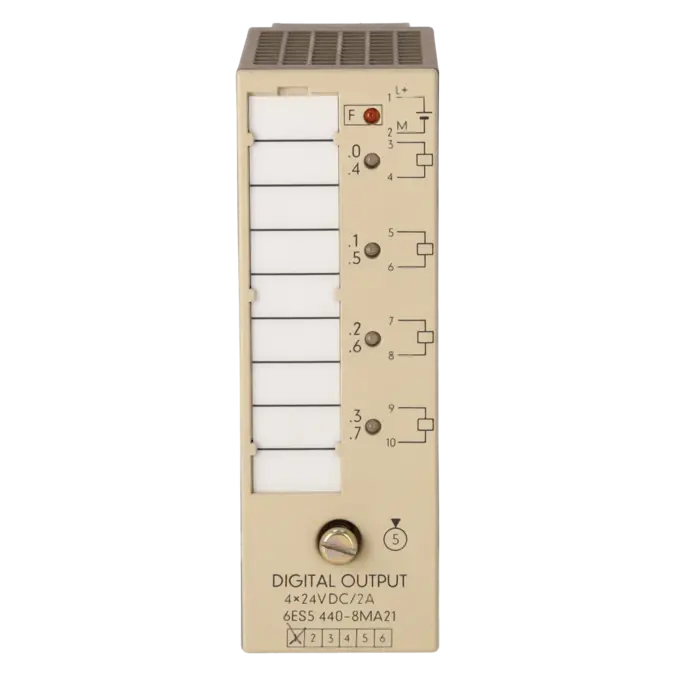 SIEMENS 6ES5440-8MA21, PLC Controls, Digital Input / Output Modules, K0136395, Image 1