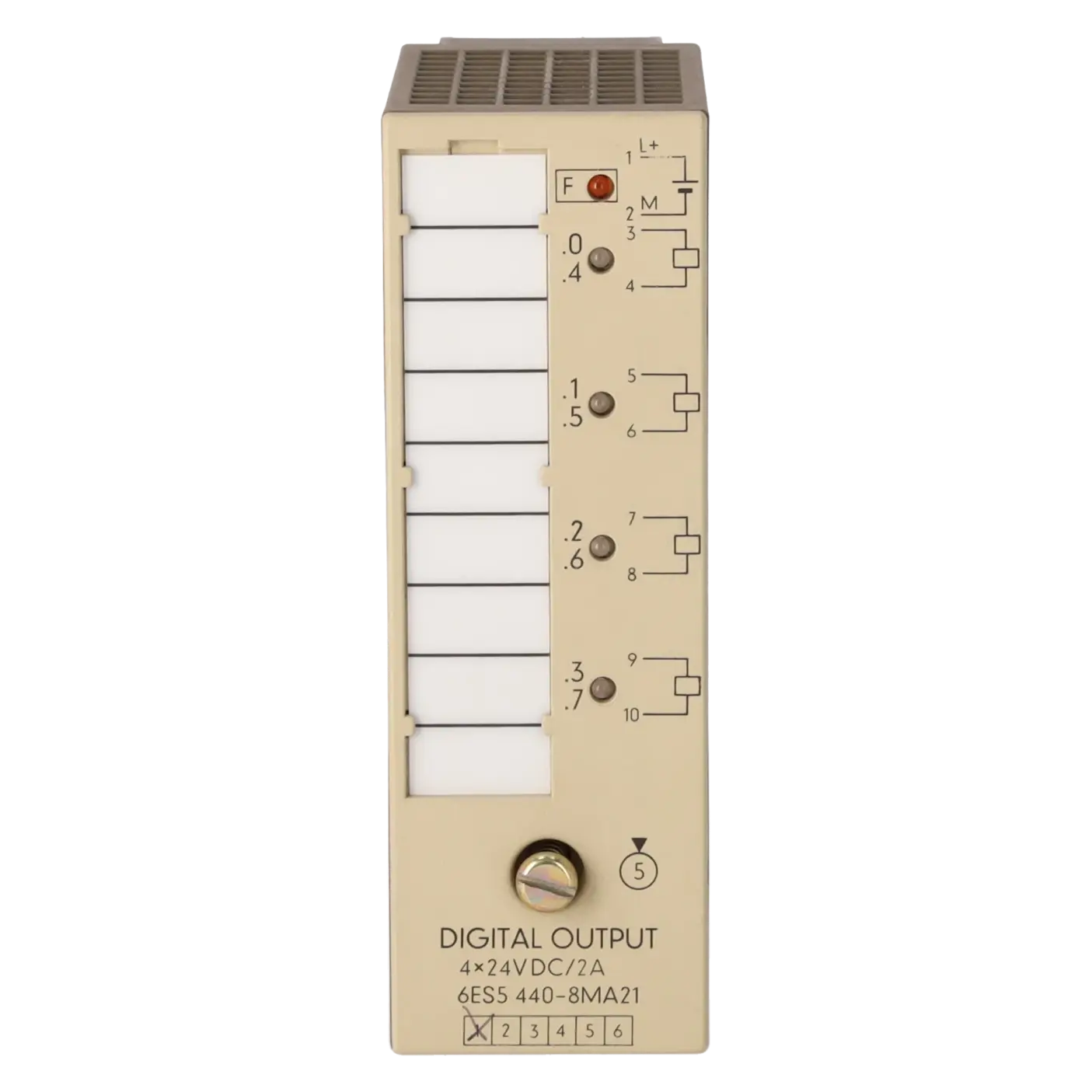 SIEMENS 6ES5440-8MA21, PLC Controls, Digital Input / Output Modules, K0136395, Image 1
