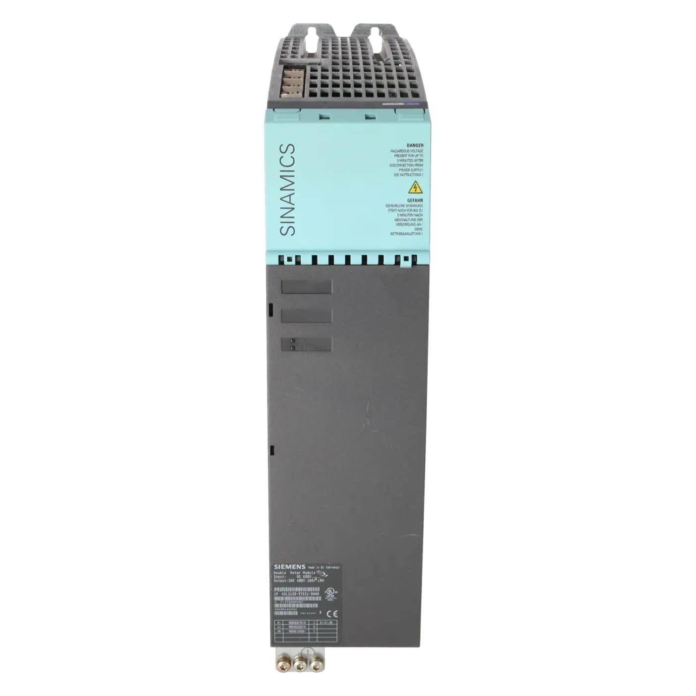SIEMENS 6SL3120-2TE21-8AA0, Antriebstechnik, Wechselrichter, K0174891, Bild 1