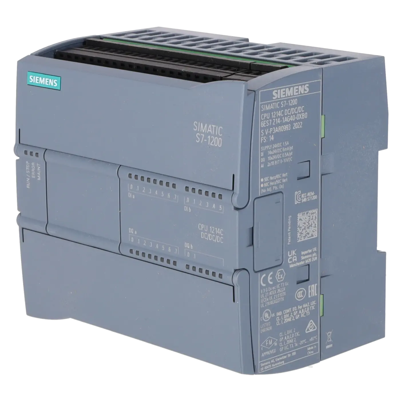 SIEMENS 6ES7214-1AG40-0XB0, Baugruppen, CPU / Zentralbaugruppen, K0370559, Bild 2