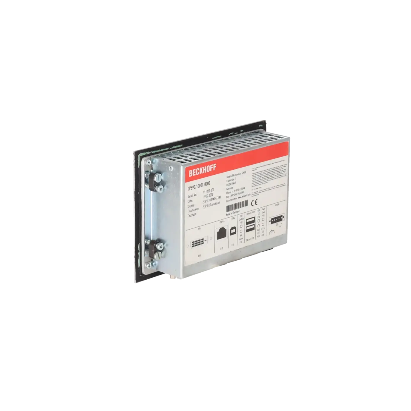 Beckhoff CP6907-0001-0000, HMI, Touch-Panels, K1205116, Bild 4