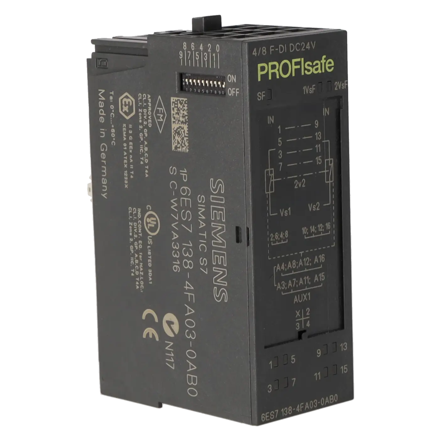 SIEMENS 6ES7138-4FA03-0AB0, PLC Controls, Digital Input / Output Modules, K0186197, Image 8