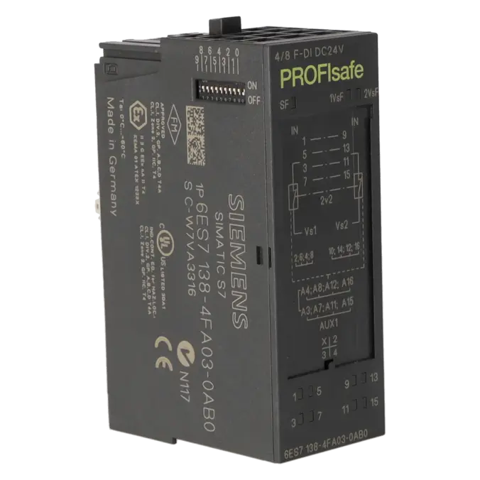 SIEMENS 6ES7138-4FA03-0AB0, PLC Controls, Digital Input / Output Modules, K0186197, Image 8