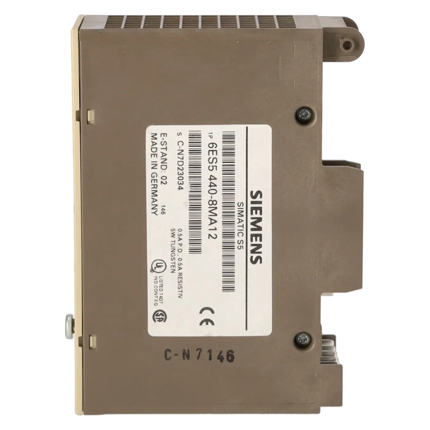 SIEMENS 6ES5440-8MA12, PLC Controls, SIMATIC-S5 Sales Offer, K0001054, Image 3