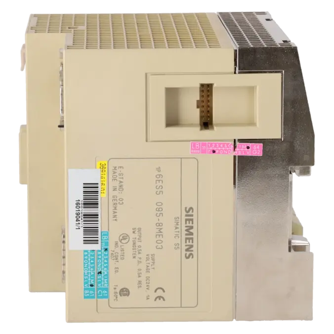 SIEMENS 6ES5095-8ME03, PLC Controls, Central Processing Units, K0117389, Image 3