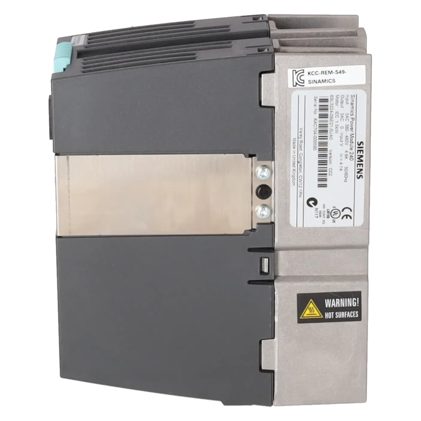SIEMENS 6SL3224-0BE21-5UA0, Antriebstechnik, Umrichter, K0175093, Bild 3