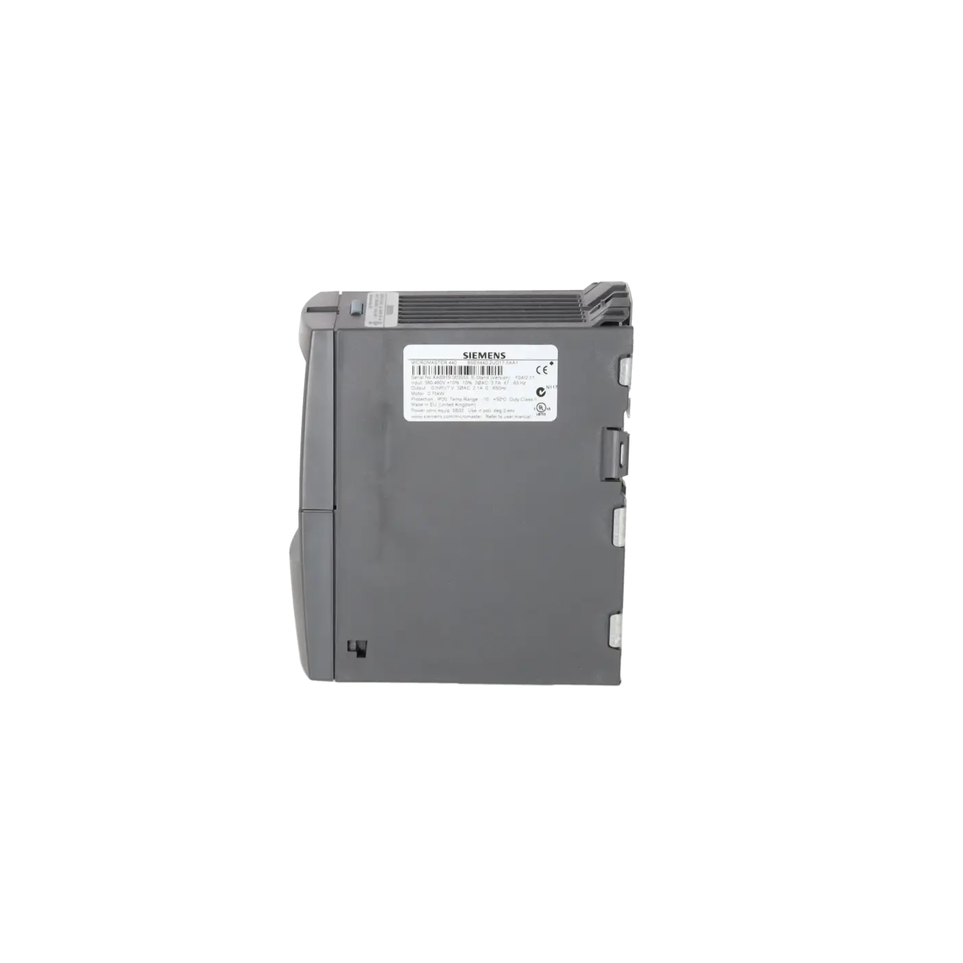 SIEMENS 6SE6440-2UD17-5AA1, Antriebstechnik, Umrichter, K0120556, Bild 3