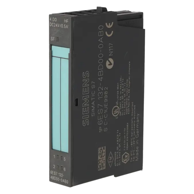 SIEMENS 6ES7132-4BD00-0AB0, PLC Controls, Digital Input / Output Modules, K0252054, Image 2