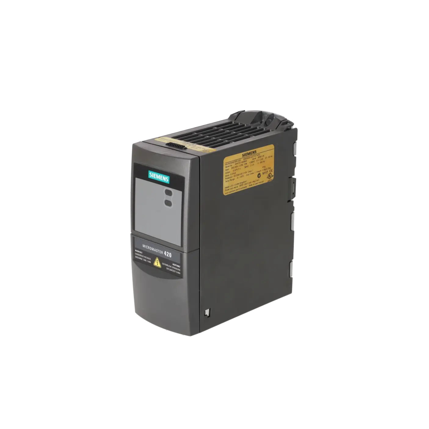 SIEMENS 6SE6420-2UC13-7AA0, Drive Technology, Frequency Converter, K0120394, Image 2