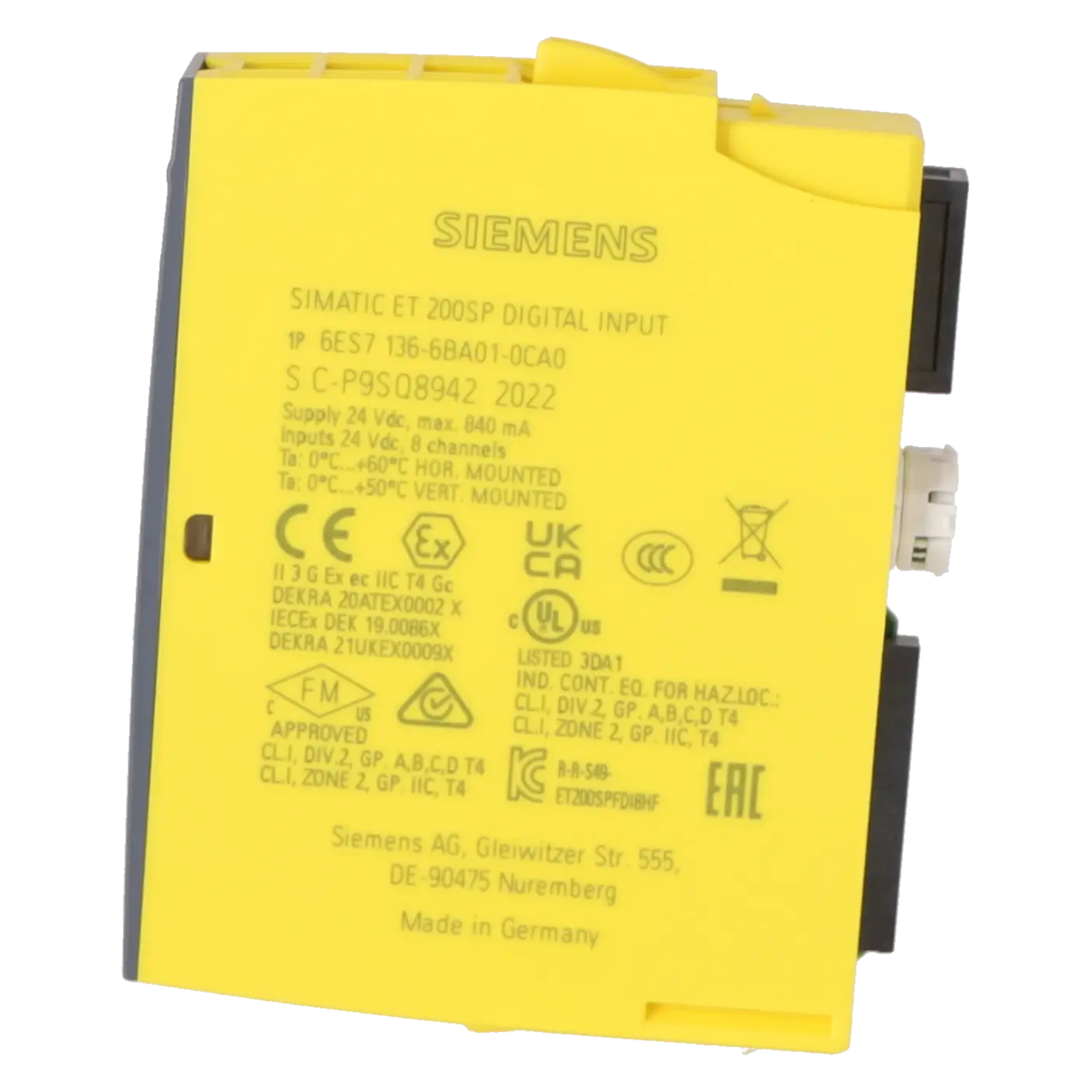 SIEMENS 6ES7136-6BA01-0CA0, Baugruppen, Digitalein- / Digitalausgaben, K1228261, Bild 3