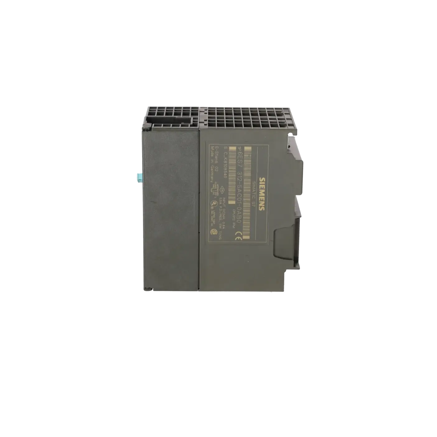 SIEMENS 6ES7312-5AC01-0AB0, PLC Controls, SIMATIC S7-300, K0136663, Image 3