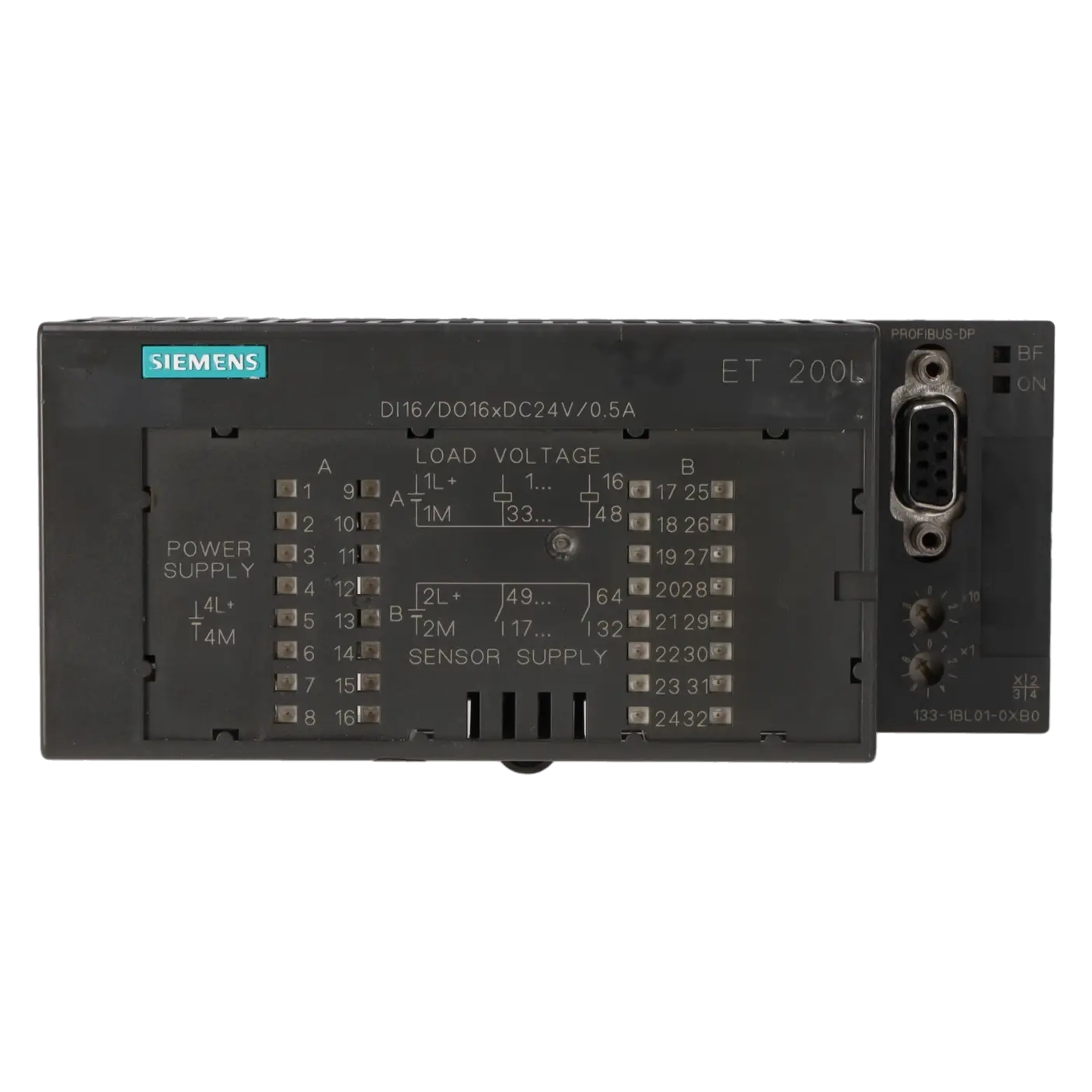 SIEMENS 6ES7133-1BL01-0XB0, PLC Controls, Digital Input / Output Modules, K0118099, Image 1