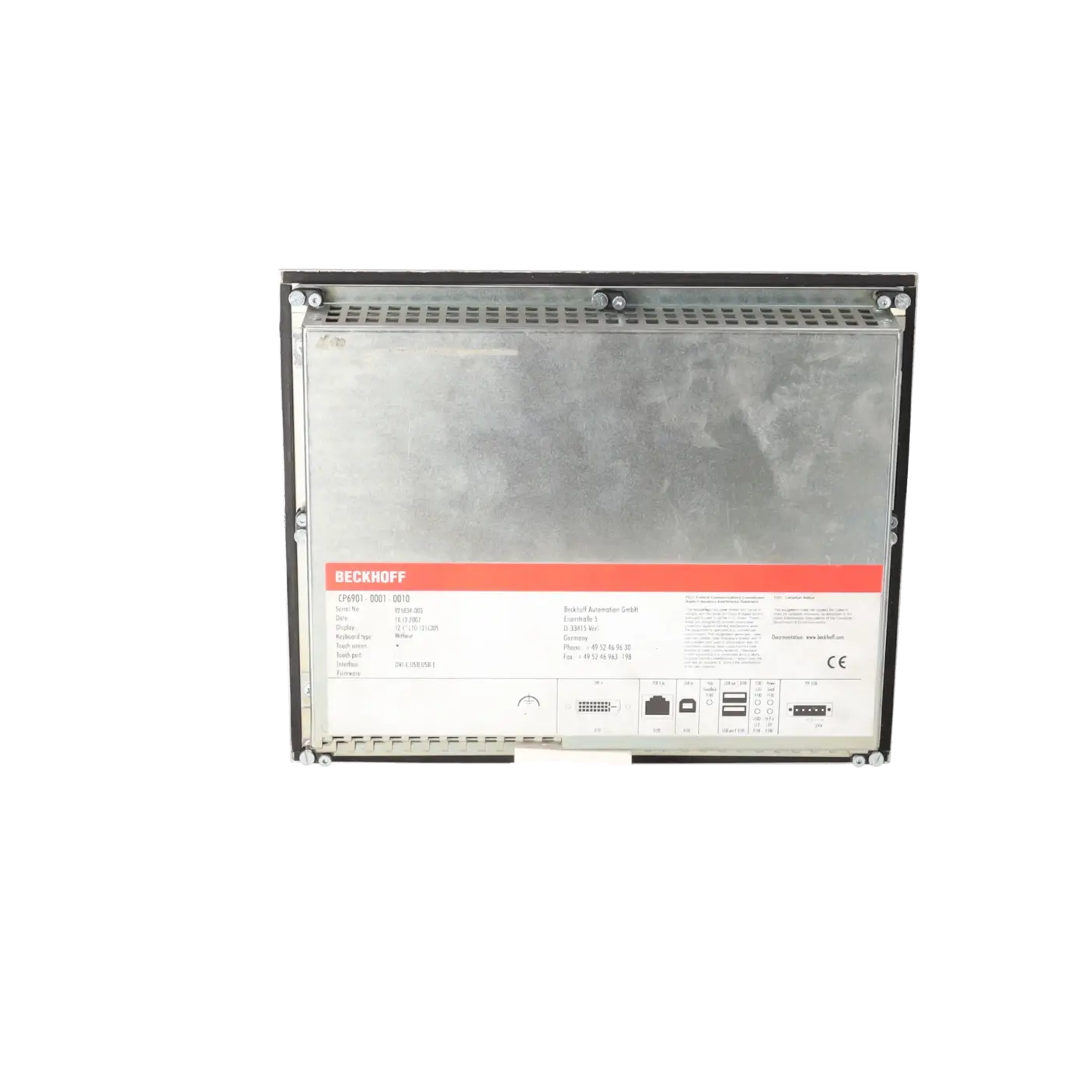 Beckhoff CP6901-0001-0010, HMI, Touch-Panels, K1003665, Bild 5