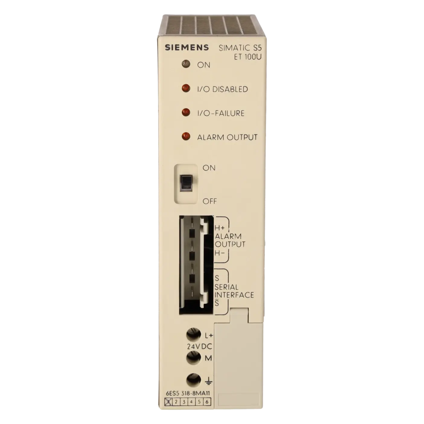 SIEMENS 6ES5318-8MA11, PLC Controls, Interface Modules / Power-On Units, K0139318, Image 1