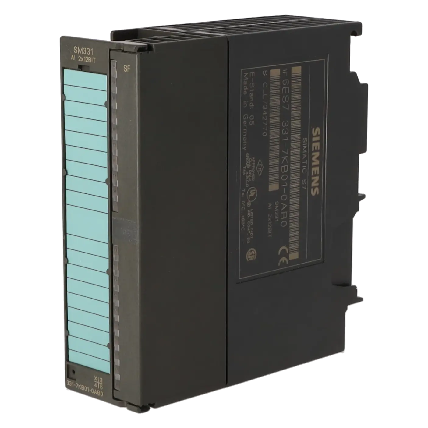 SIEMENS 6ES7331-7KB01-0AB0, PLC Controls, Analog Input / Output Modules, K0000149 Image 2