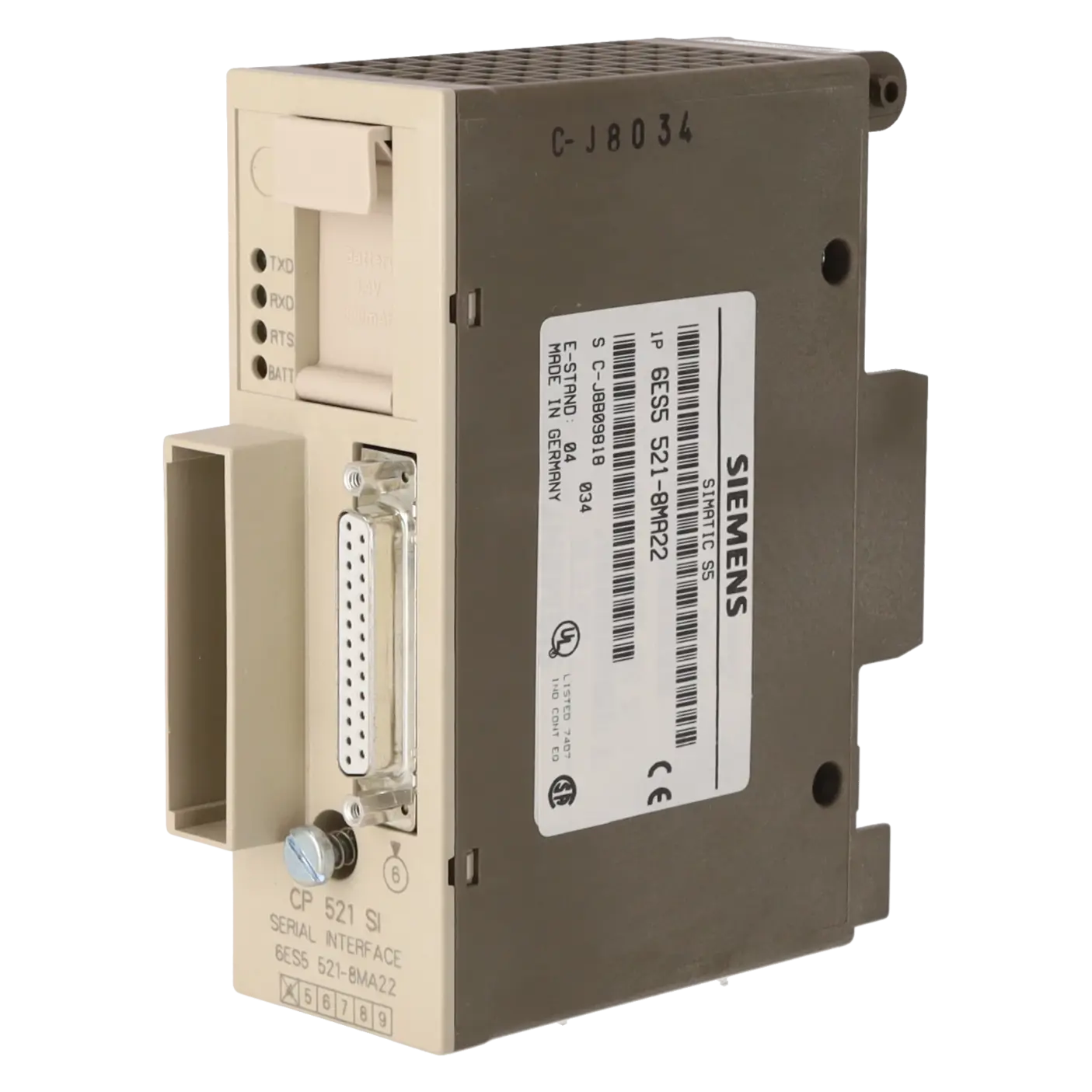 SIEMENS 6ES5521-8MA22, Baugruppen, Kommunikationsbaugruppen, K0117627, Bild 2