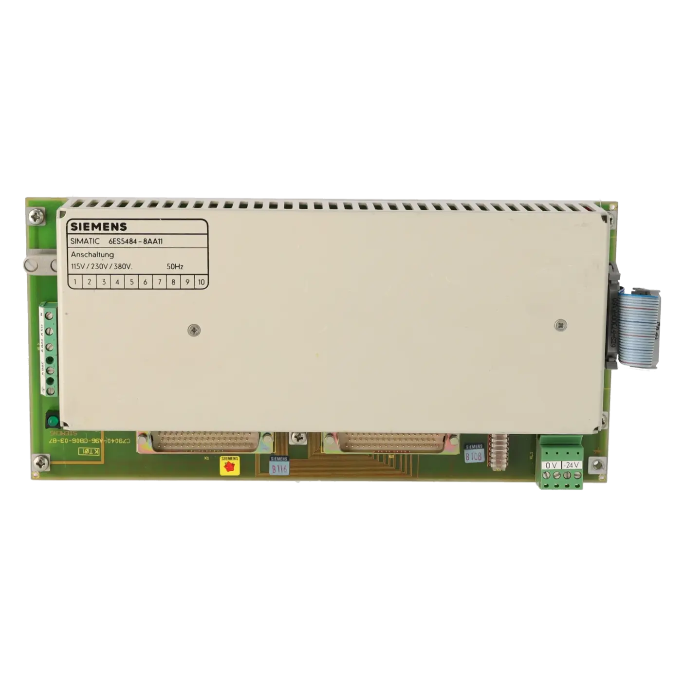 SIEMENS 6ES5484-8AA11, PLC Controls, Function Modules, K0139799, Image 1