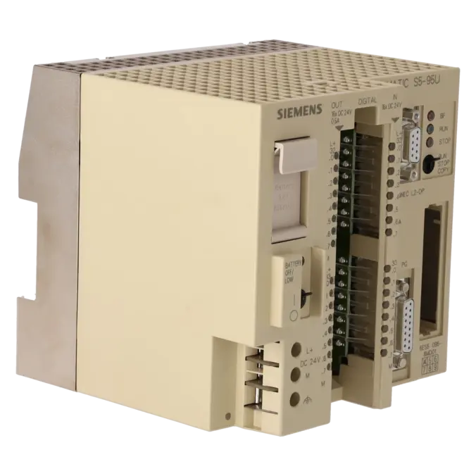 SIEMENS 6ES5095-8MD01, PLC Controls, Central Processing Units, K0136305, Image 3
